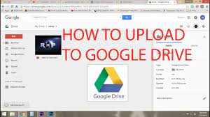 How to Upload a Video to Google Drive