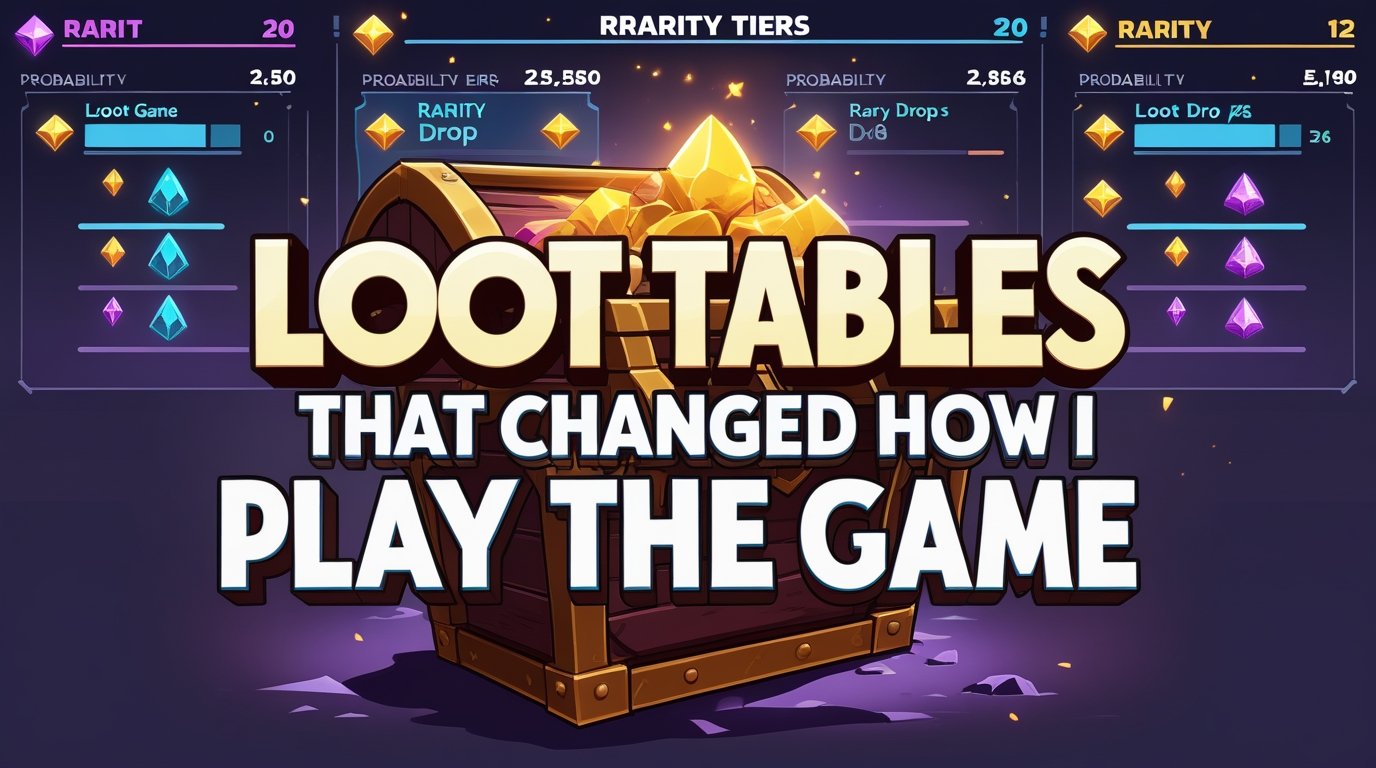 Loot Tables That Changed How I Play the Game